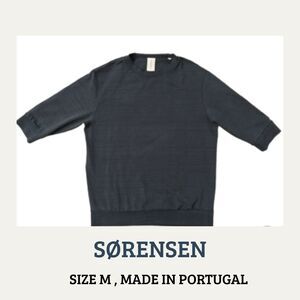 Sorensen Yacht Wear  tshirt Mens M Grey Crew Neck Half Sleeve Casual Versatile‎